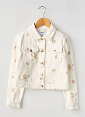 Veste casual blanc MAYORAL pour fille seconde vue