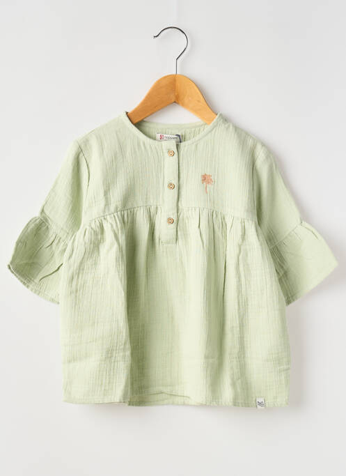 Blouse vert NOPPIES pour fille