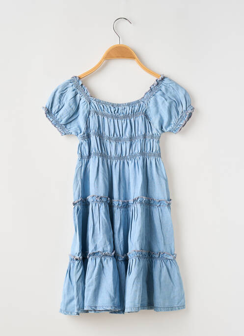 Robe courte bleu MAYORAL pour fille