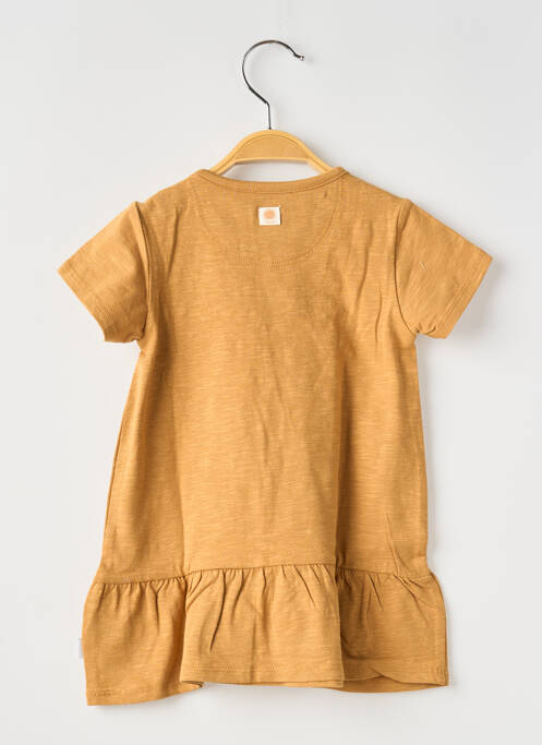 Robe courte marron NOPPIES pour fille