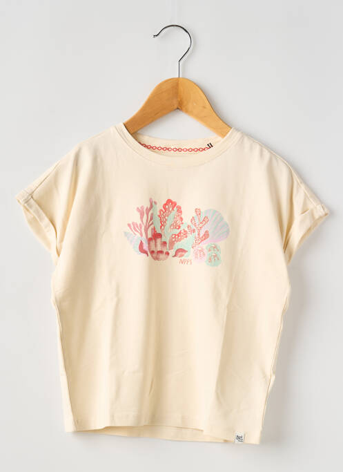 T-shirt beige NOPPIES pour fille