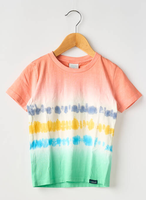 T-shirt orange BOBOLI pour garçon