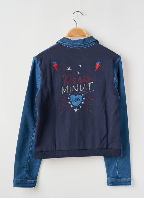 Veste casual bleu IKKS pour fille