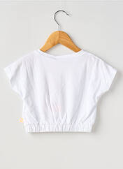 T-shirt blanc BILLIEBLUSH pour fille seconde vue