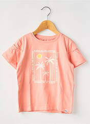 T-shirt orange NOPPIES pour fille seconde vue