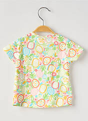 T-shirt vert BOBOLI pour fille seconde vue