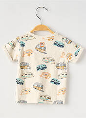 T-shirt beige NOPPIES pour garçon seconde vue