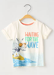 T-shirt blanc BOBOLI pour garçon seconde vue