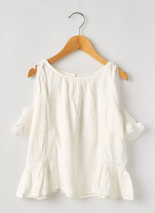 Top blanc MOLLY BRACKEN pour fille