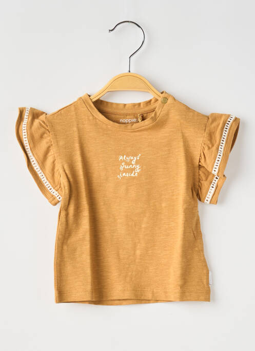 T-shirt marron NOPPIES pour fille