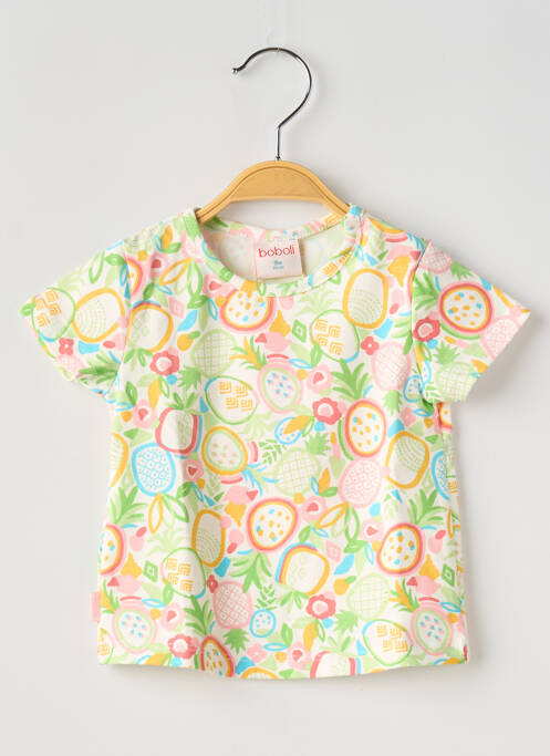T-shirt vert BOBOLI pour fille