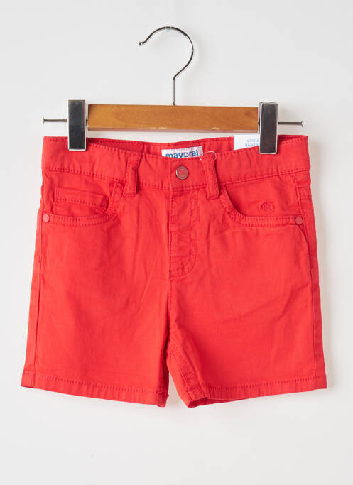 Bermuda rouge MAYORAL pour garçon