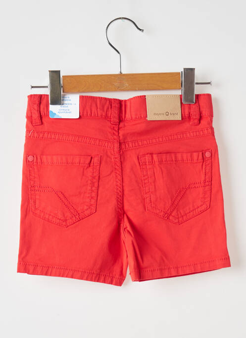 Bermuda rouge MAYORAL pour garçon