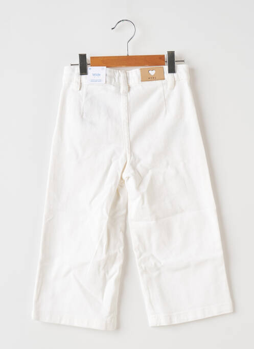 Pantalon droit blanc MAYORAL pour fille