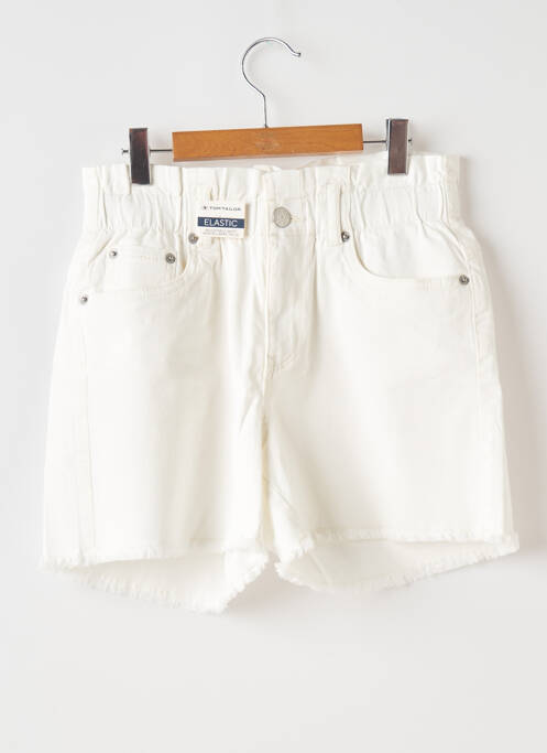 Short blanc TOM TAILOR pour fille