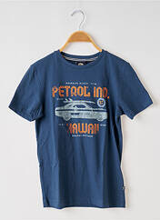 T-shirt bleu PETROL INDUSTRIES pour garçon seconde vue