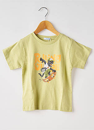 T-shirt vert MAYORAL pour garçon
