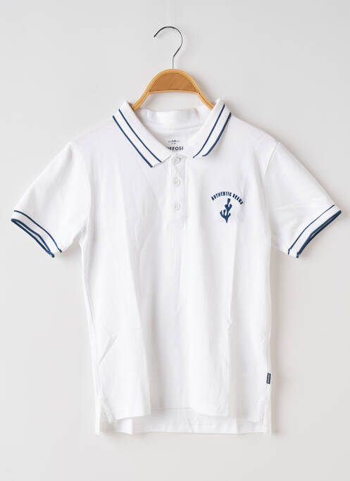Polo blanc TIFFOSI pour garçon