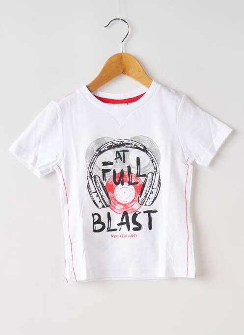 T-shirt blanc BOBOLI pour garçon