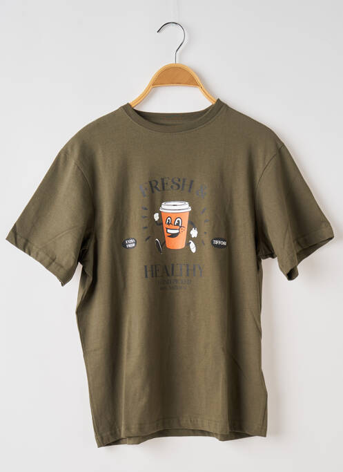 T-shirt vert TIFFOSI pour garçon