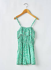 Combishort vert MOLLY BRACKEN pour fille seconde vue