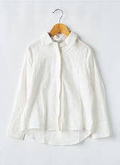 Chemise manches longues blanc MINI MOLLY BY MOLLY BRAKEN pour garçon seconde vue