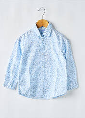 Chemise manches longues bleu MAYORAL pour garçon seconde vue