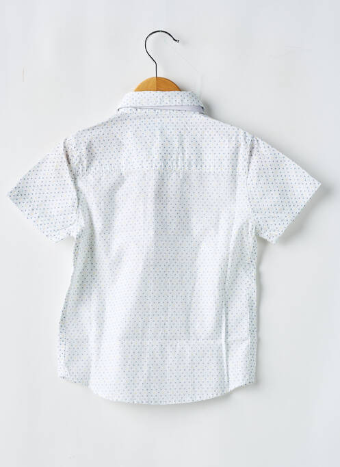 Chemise manches courtes blanc MAYORAL pour garçon
