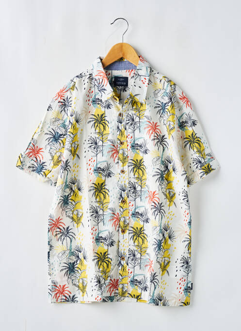Chemise manches courtes blanc TIFFOSI pour garçon