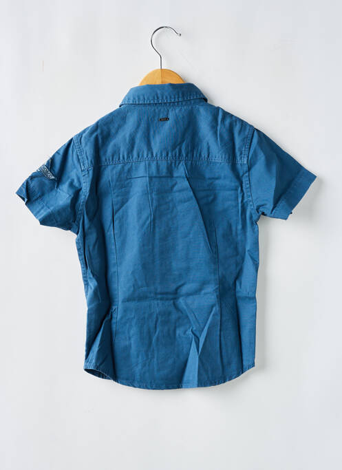 Chemise manches courtes bleu PETROL INDUSTRIES pour garçon