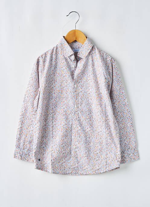 Chemise manches longues blanc MAYORAL pour garçon