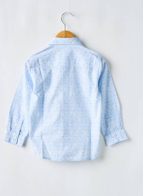 Chemise manches longues bleu MAYORAL pour garçon