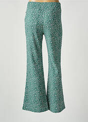 Pantalon flare vert LE TEMPS DES CERISES pour fille seconde vue