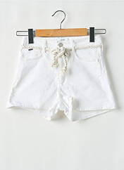 Short blanc LE TEMPS DES CERISES pour fille seconde vue