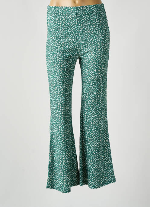 Pantalon flare vert LE TEMPS DES CERISES pour fille