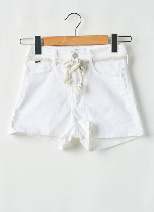Short blanc LE TEMPS DES CERISES pour fille