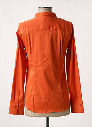 Chemisier coupe cintrée manches longues orange MOS MOSH femme