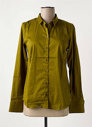 Chemisier coupe cintrée manches longues vert MOS MOSH femme