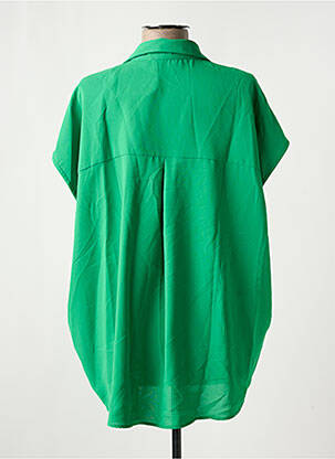 Blouse manches courtes manches courtes vert VIE TA VIE femme