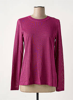 Pull coupe cintrée manches longues rose MOS MOSH femme