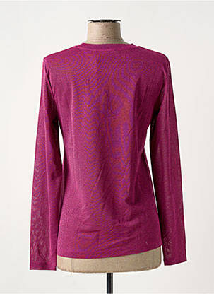 Pull coupe cintrée manches longues rose MOS MOSH femme