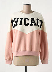 Sweat-shirt rose CHARLIOR pour femme seconde vue