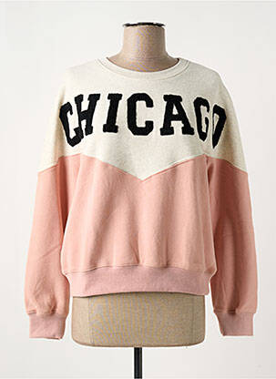 Sweat-shirt rose CHARLIOR pour femme