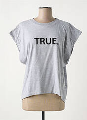 T-shirt gris MINETTE pour femme seconde vue