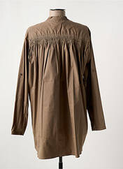 Tunique manches longues marron MOS MOSH pour femme seconde vue