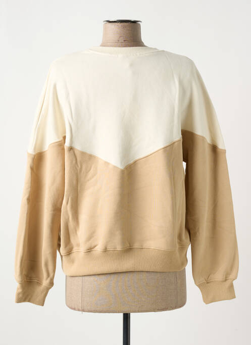 Sweat-shirt beige CHARLIOR pour femme