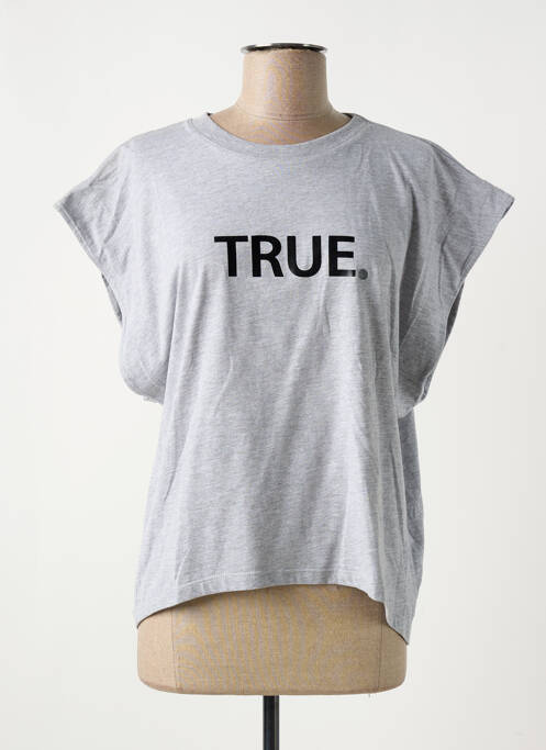 T-shirt gris MINETTE pour femme