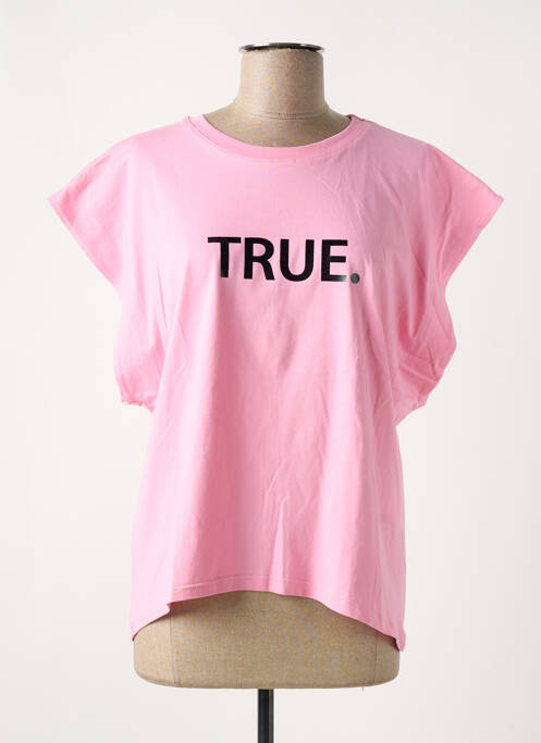 T-shirt rose LUMINA pour femme