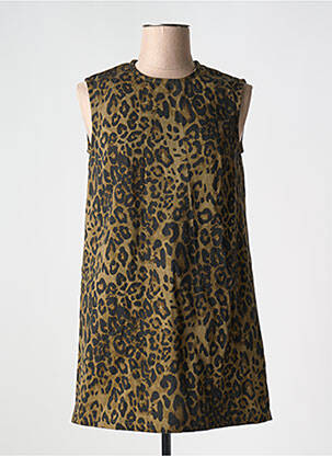 Robe courte sans manche sans manche noir LA PETITE ROBE ADORÉ femme