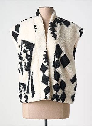 Gilet sans manche poches noir ONLY femme